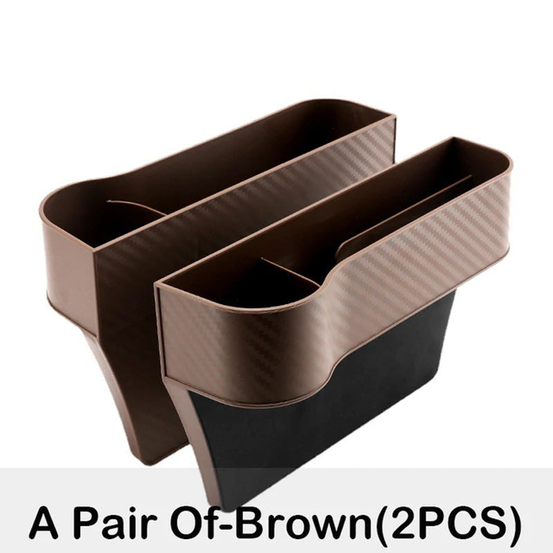 Universal Car Seat Crevice Storage Box - Gap Slit Pocket Catcher Organizer